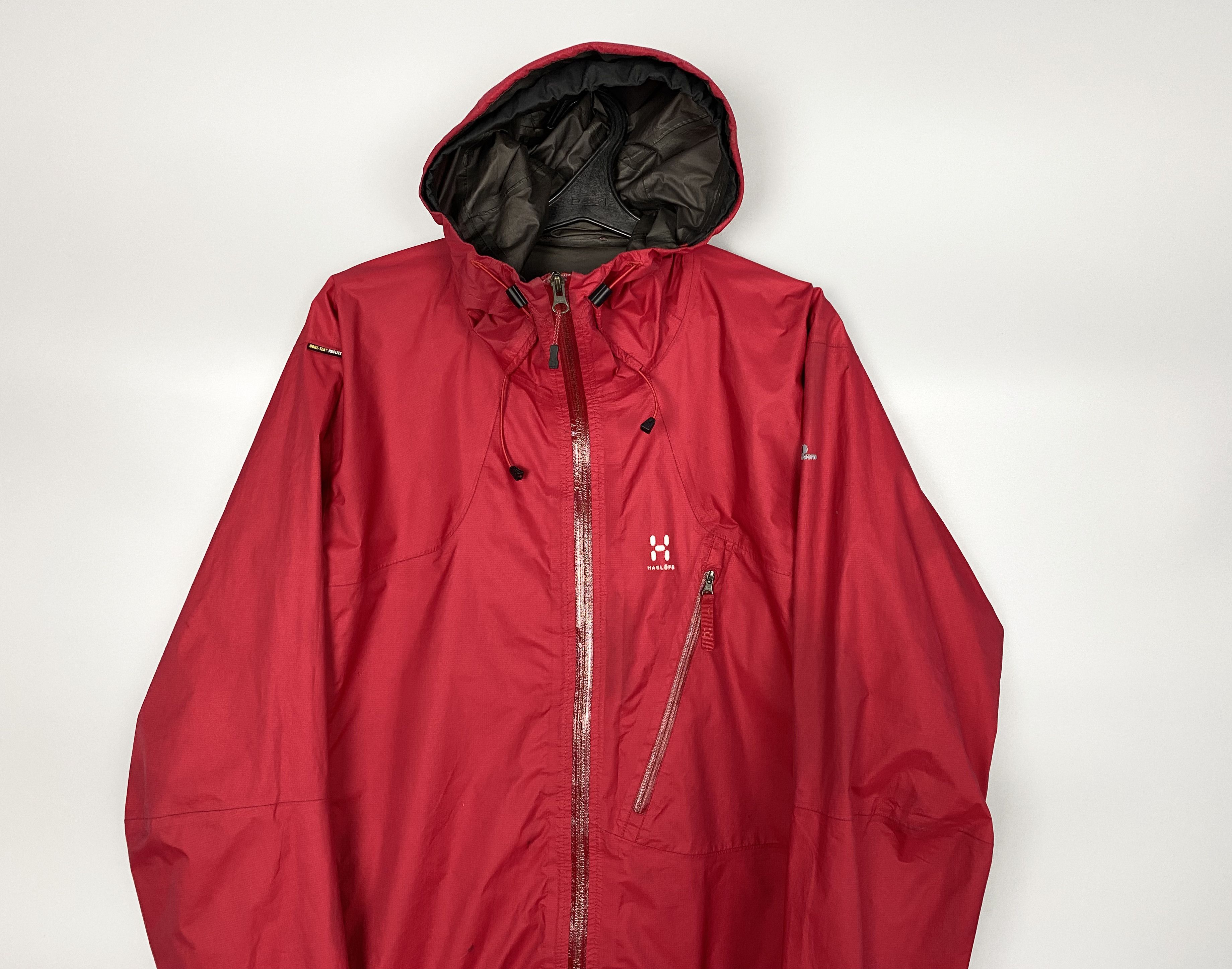 Haglofs Haglofs Gore-Tex Paclite Membrane Red Jacket Size US M / EU 48-50 / 2 - 4 Thumbnail