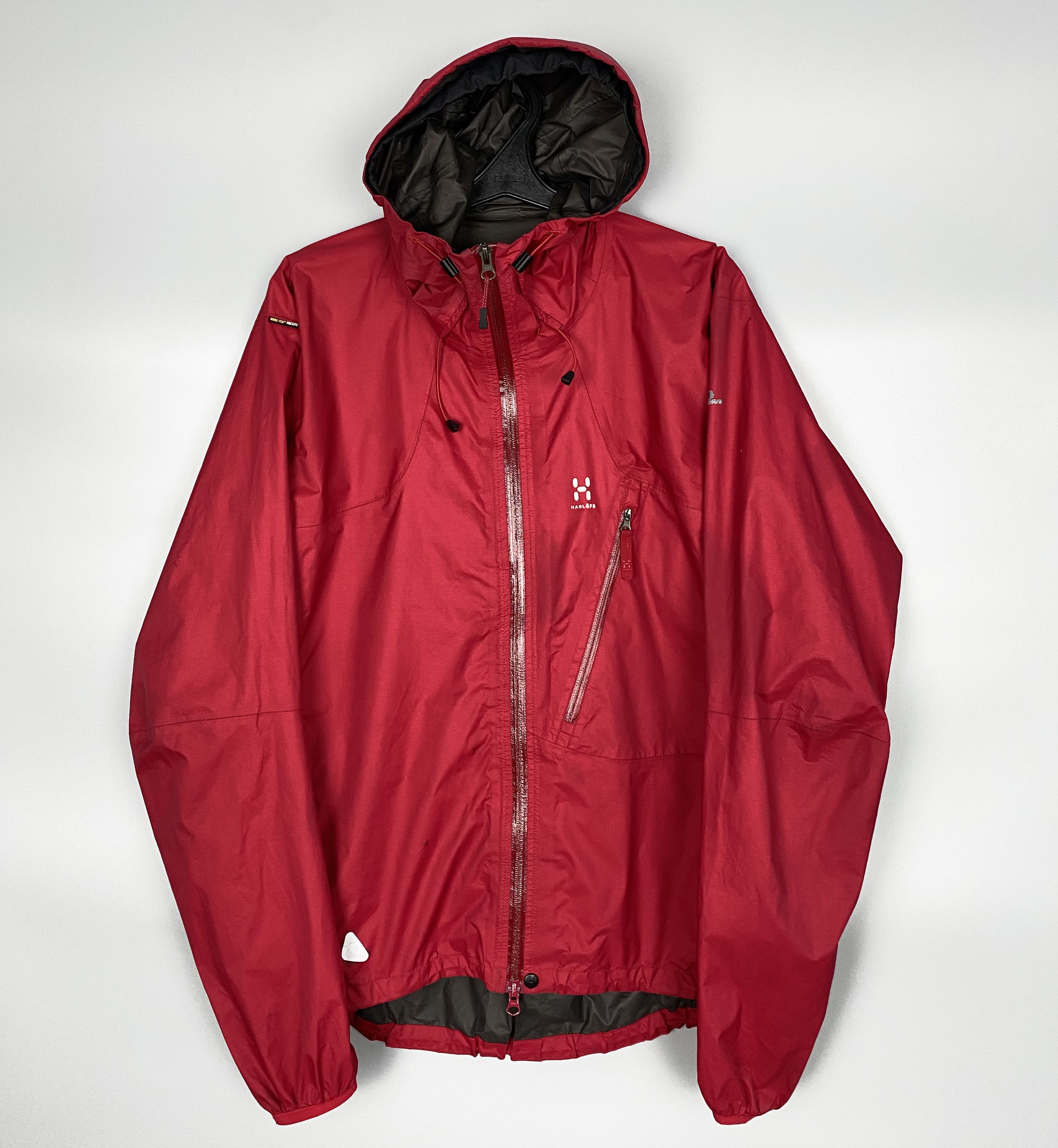 Haglofs Haglofs Gore-Tex Paclite Membrane Red Jacket Size US M / EU 48-50 / 2 - 1 Thumbnail