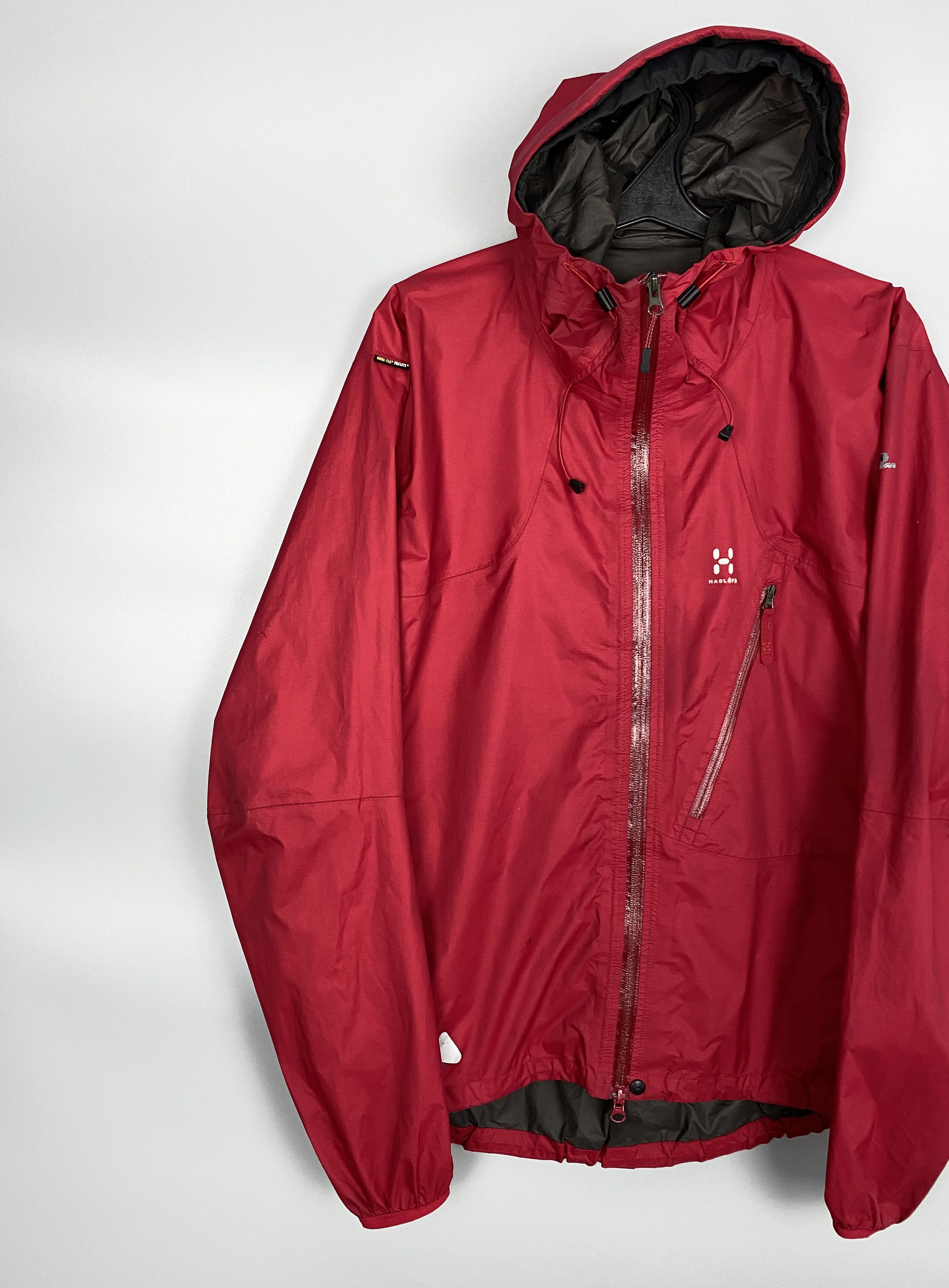 Haglofs Haglofs Gore-Tex Paclite Membrane Red Jacket Size US M / EU 48-50 / 2 - 2 Thumbnail