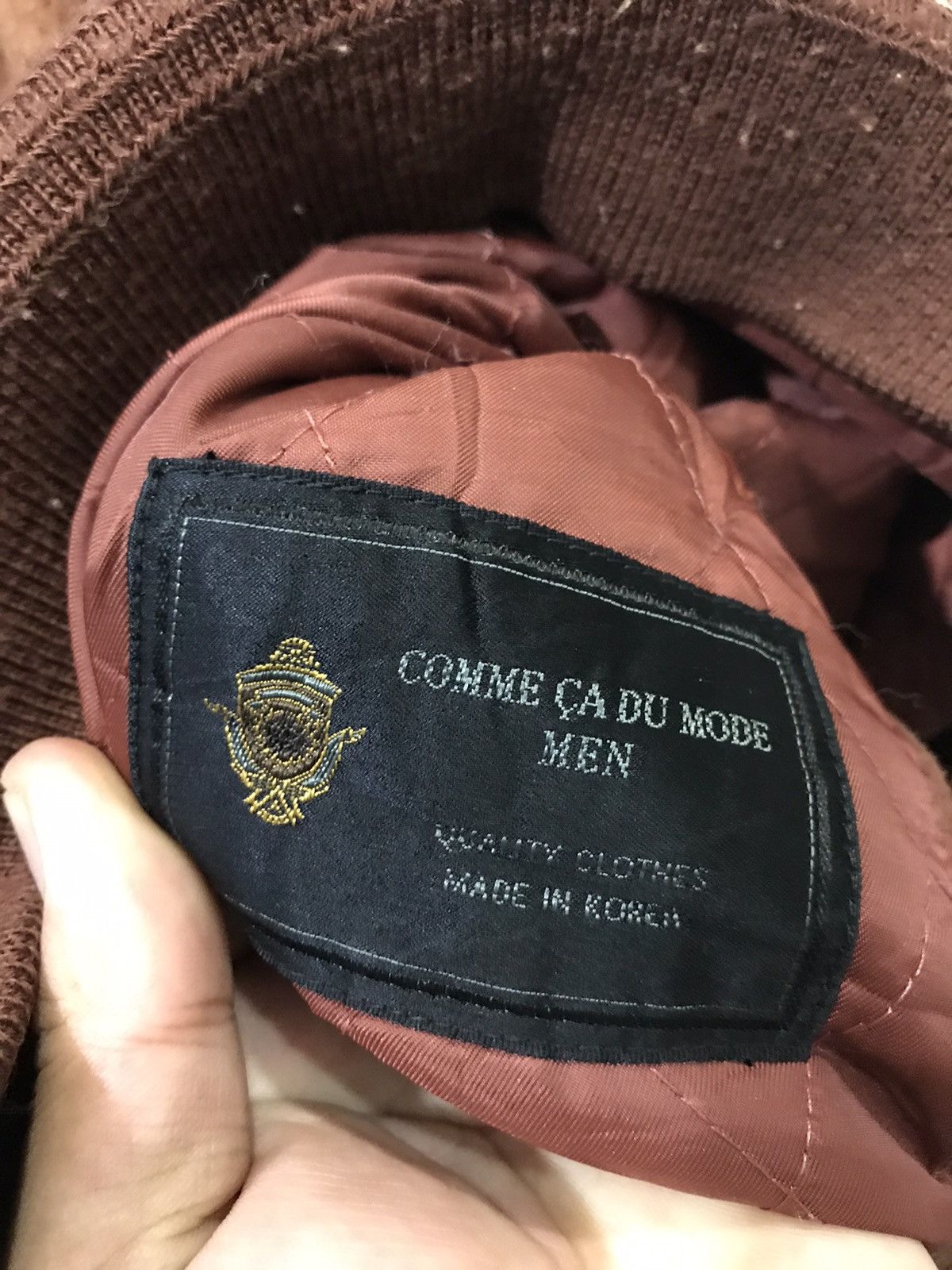 Japanese Brand COMME CA DU MODE Japan Suede Varsity Jacket Size US L / EU 52-54 / 3 - 10 Thumbnail