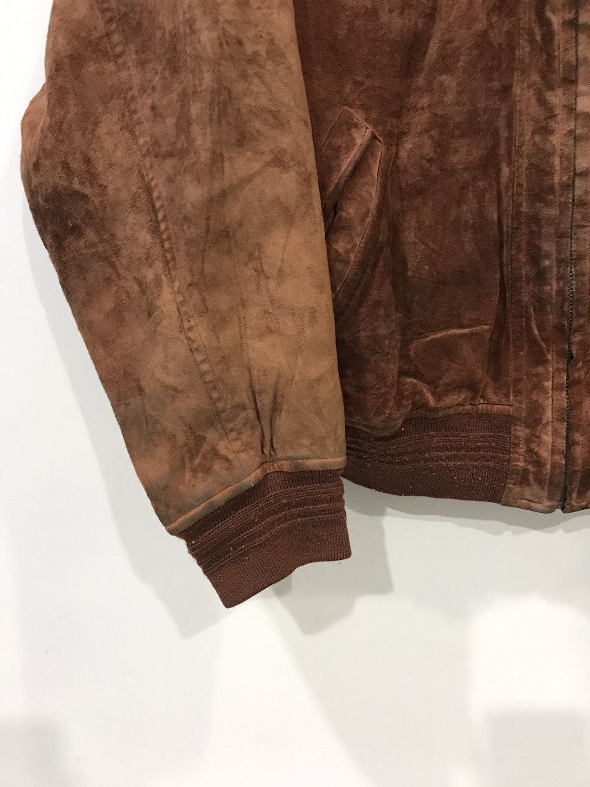 Japanese Brand COMME CA DU MODE Japan Suede Varsity Jacket Size US L / EU 52-54 / 3 - 7 Thumbnail