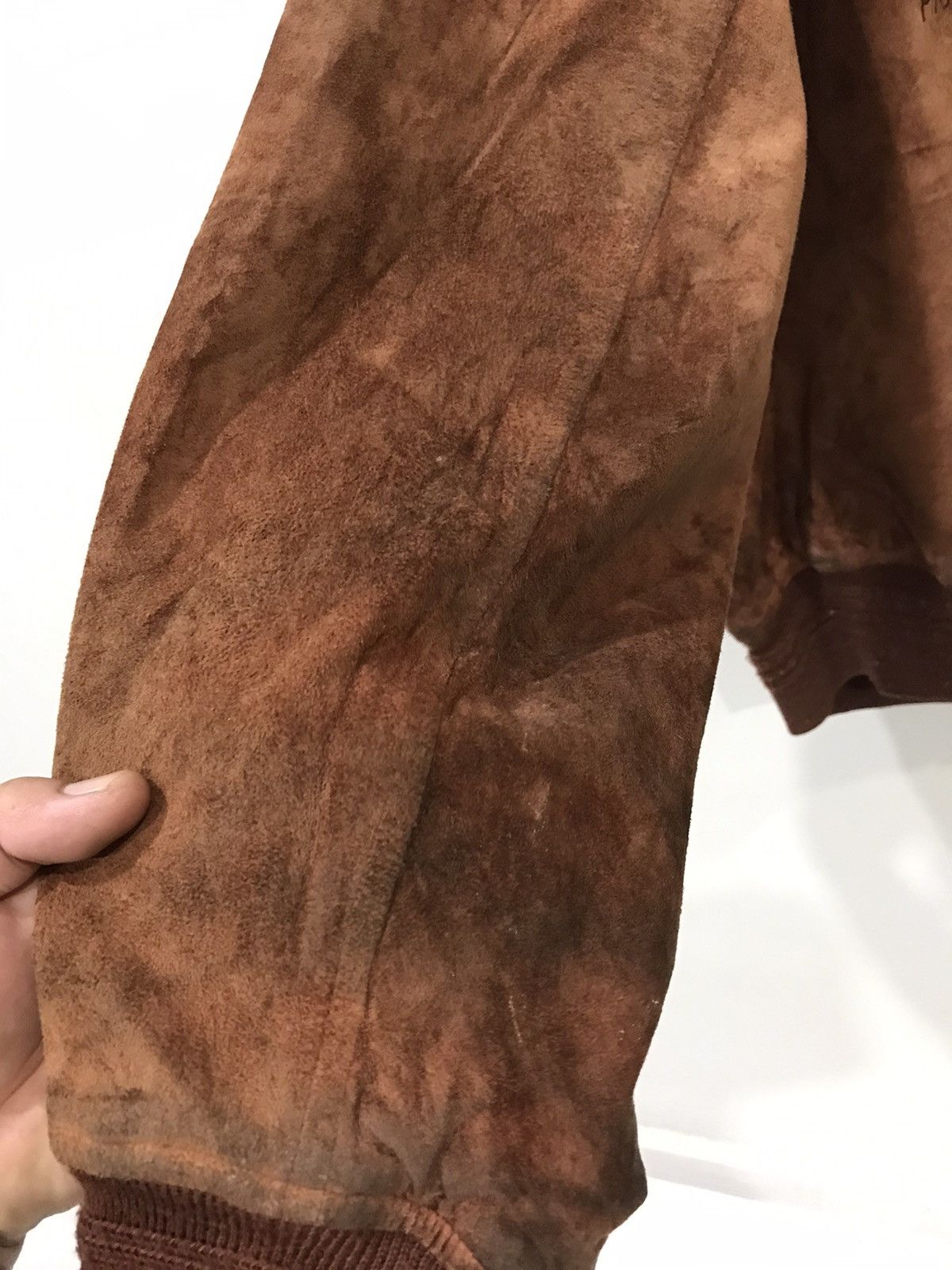 Japanese Brand COMME CA DU MODE Japan Suede Varsity Jacket Size US L / EU 52-54 / 3 - 13 Thumbnail
