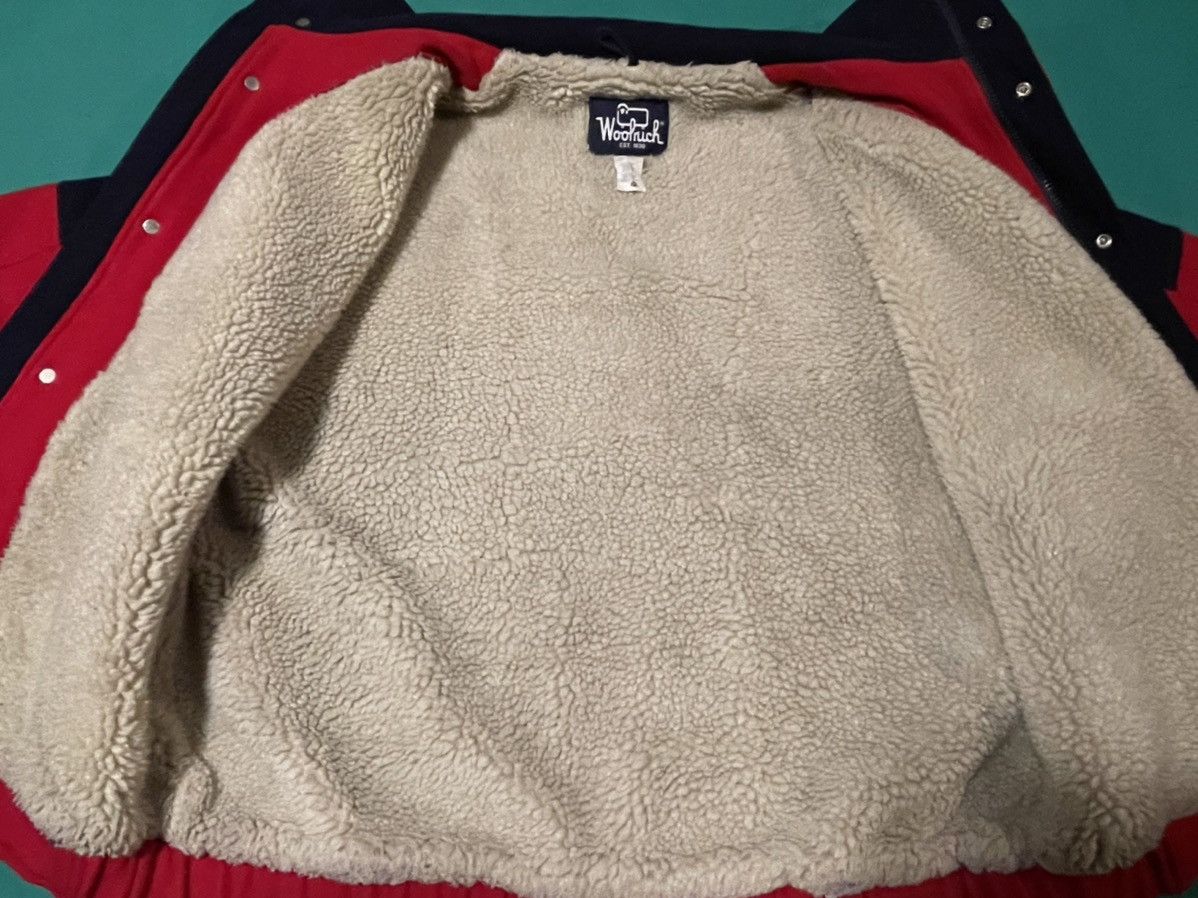 Vintage × Woolrich Woolen Mills Vintage Woolrich Varsity Deep Pile Lined Wool Coat Heavy USA Size US L / EU 52-54 / 3 - 1 Thumbnail