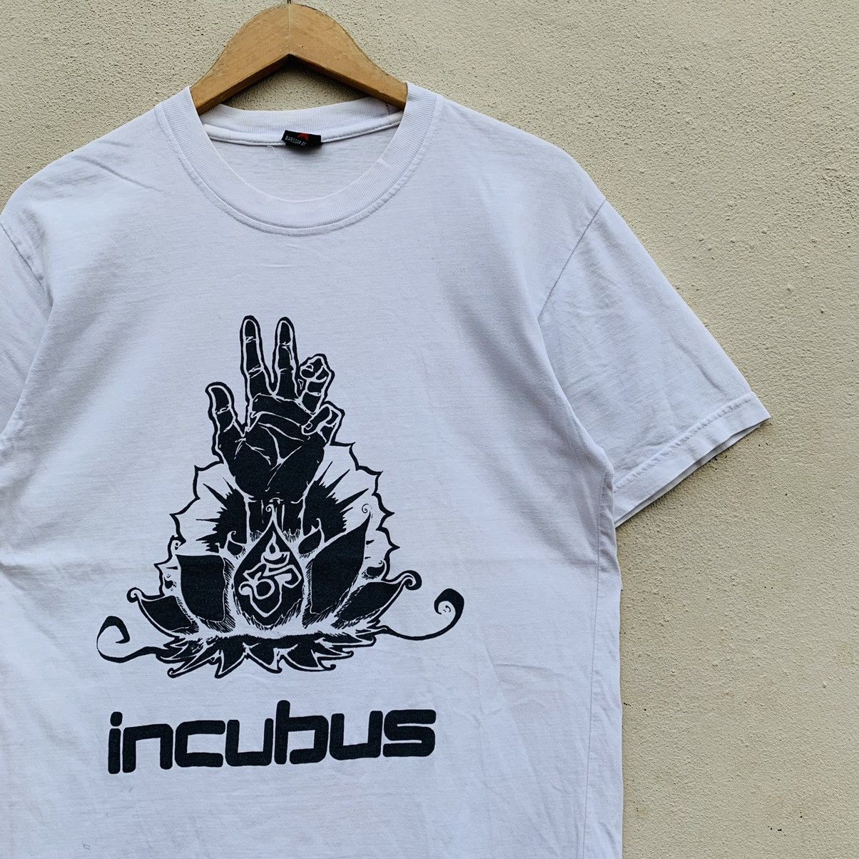 Band Tees × Vintage Vintage INCUBUS NICE DESIGN BAND T-shirt Size US M / EU 48-50 / 2 - 3 Thumbnail