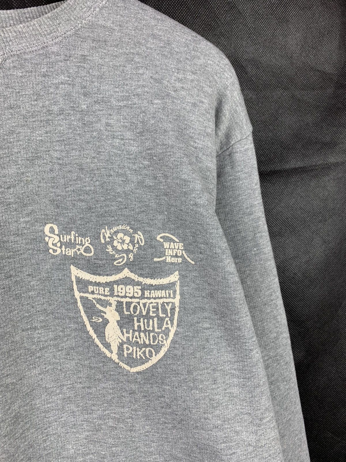 Vintage Vintage Piko Surf Hawaii Sweatshirt Size US M / EU 48-50 / 2 - 4 Thumbnail
