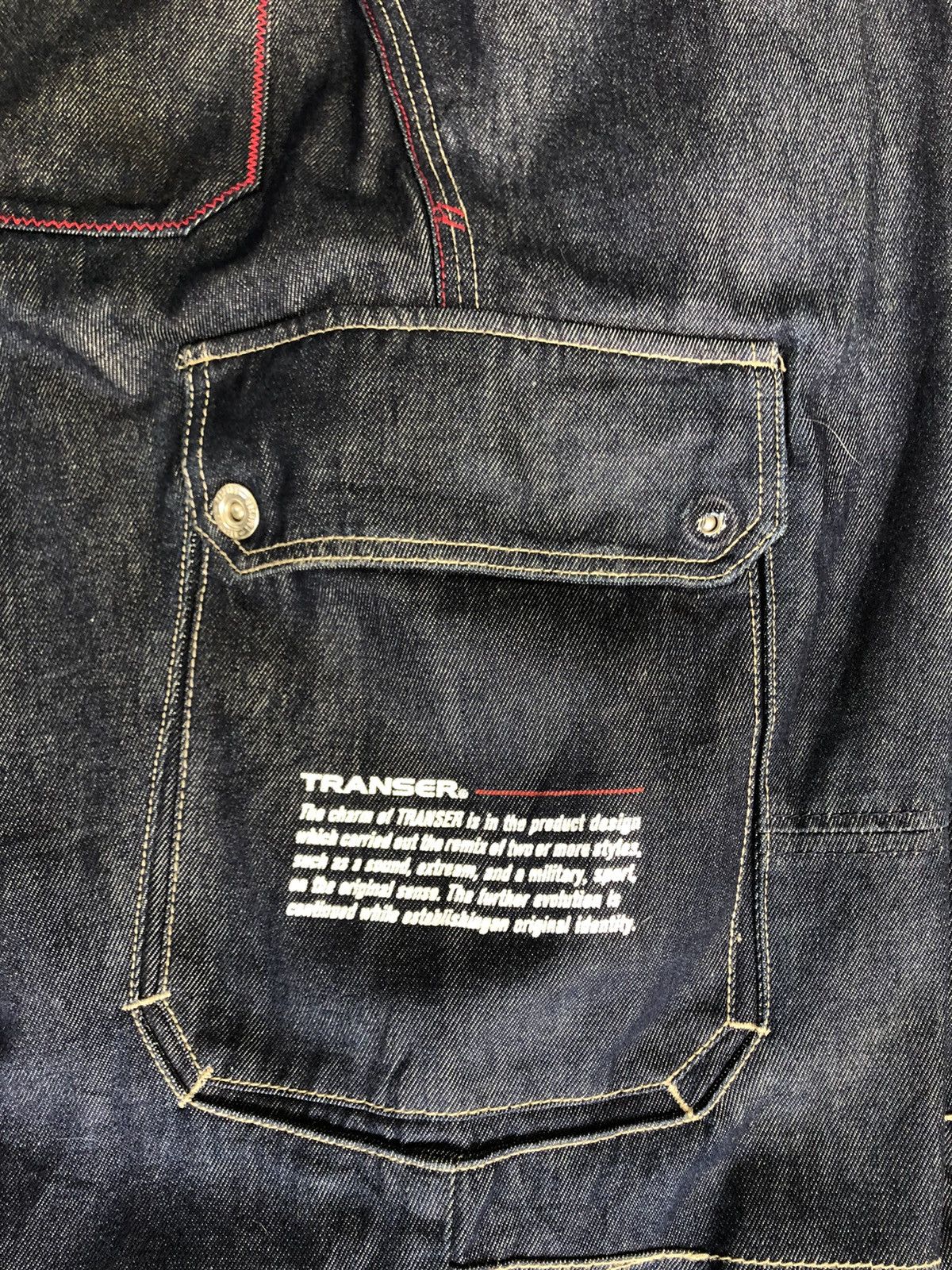 JNCO Vtg’90s Skate🔥TRANSER🔥Baggy Cargo Jeans HipHop Style Size US 34 / EU 50 - 9 Thumbnail
