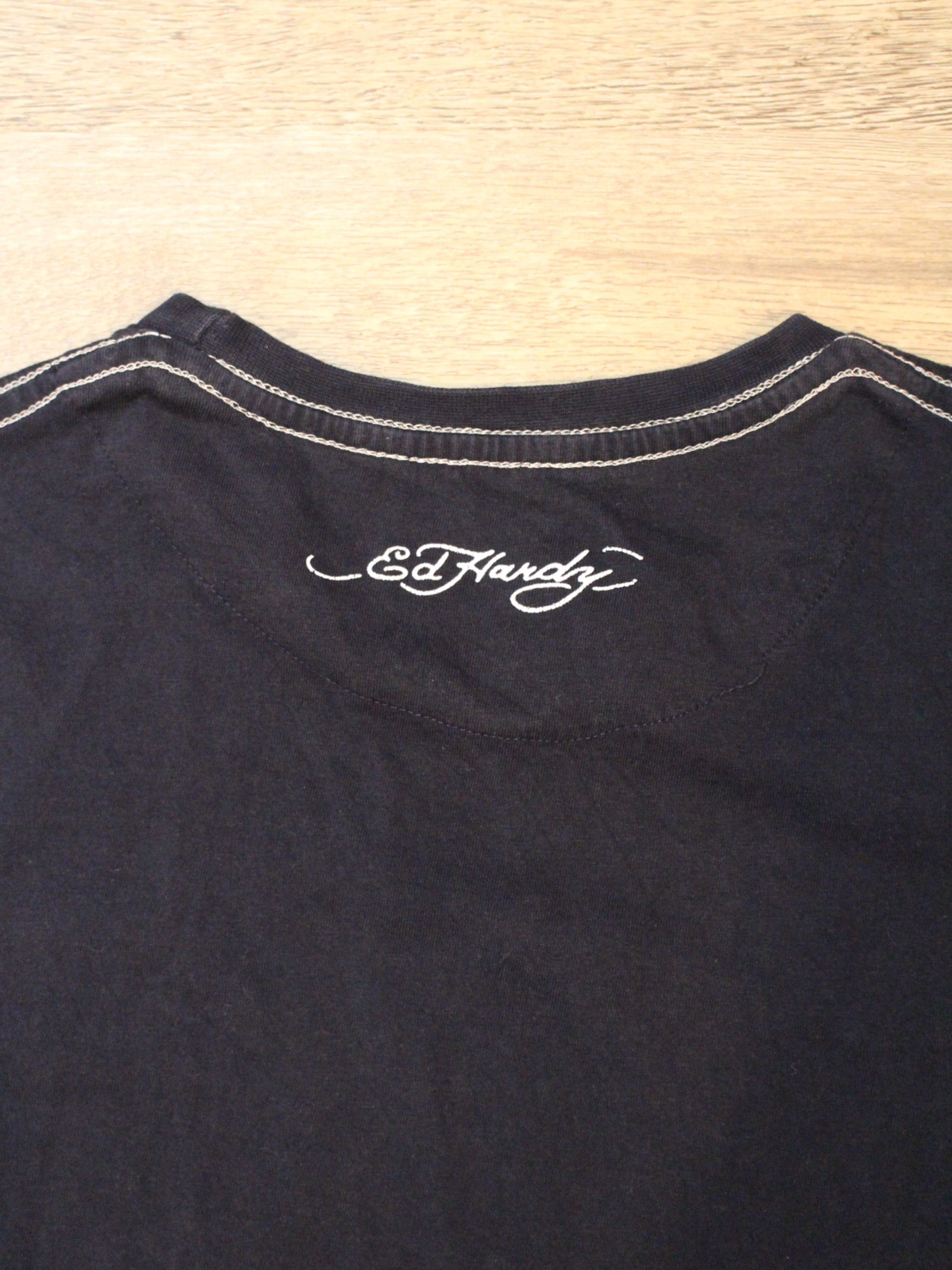 Christian Audigier × Ed Hardy × Vintage Vintage T-Shirt Ed Hardy Christian Audigier Size US S / EU 44-46 / 1 - 2 Thumbnail