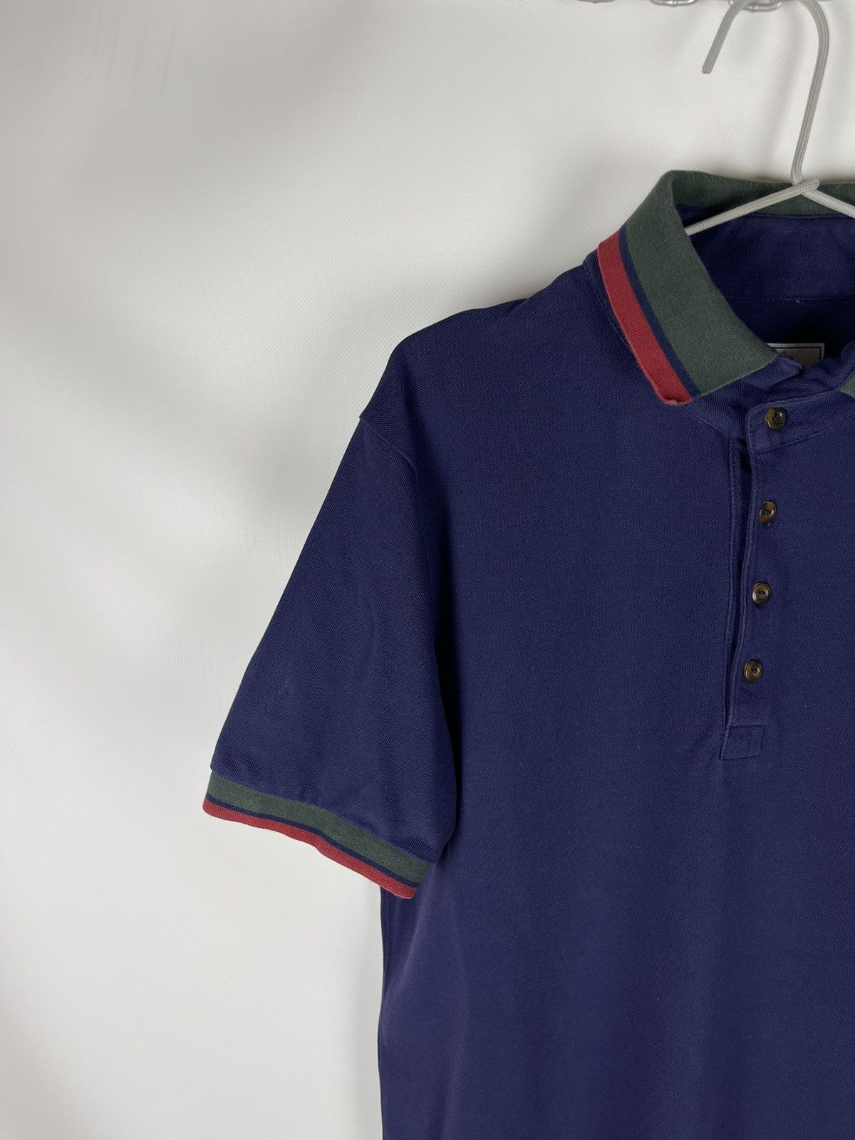 Vivienne Westwood Vivienne Westwood blue navy striped polo tee shirt Size US L / EU 52-54 / 3 - 4 Thumbnail
