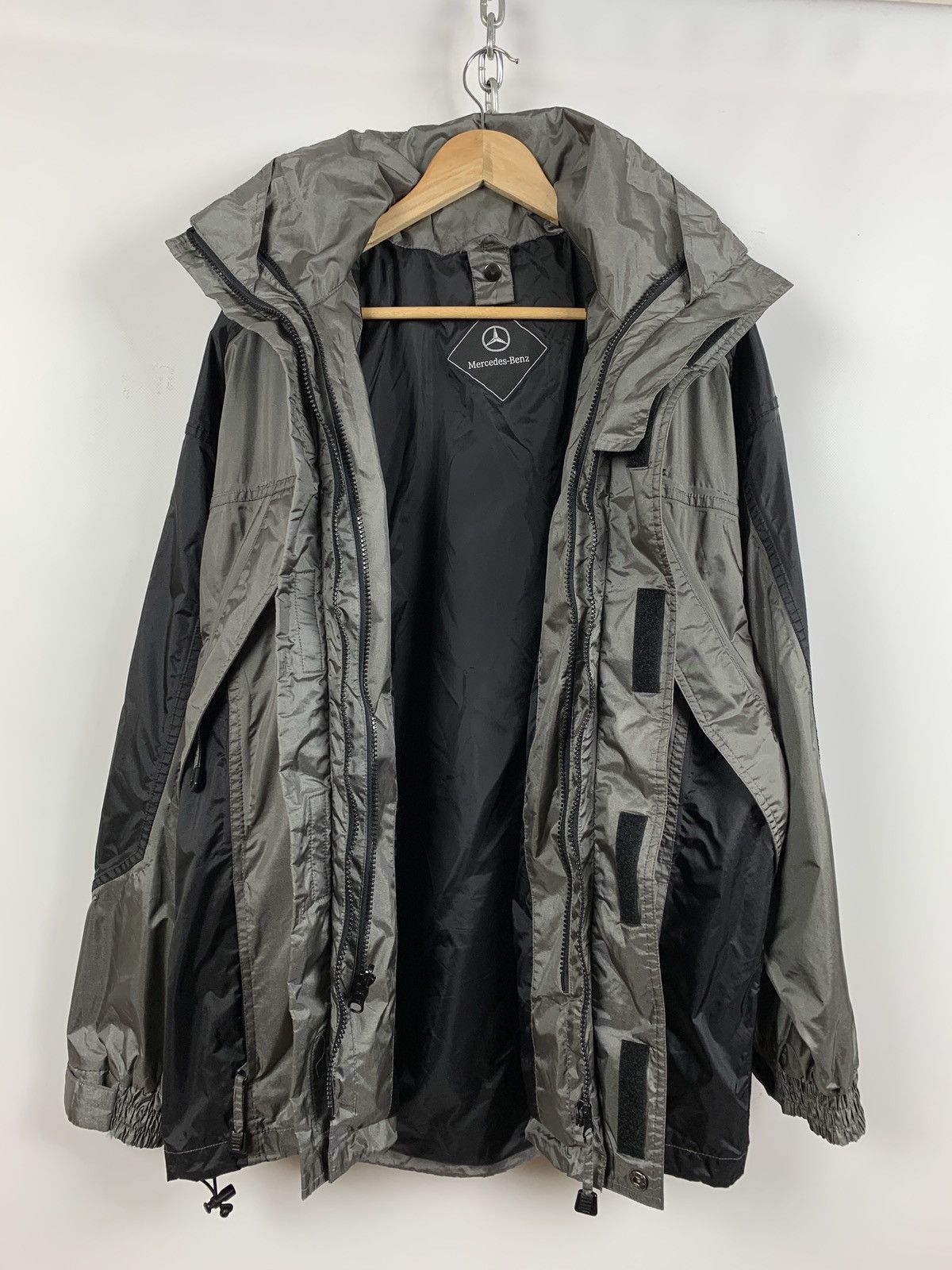 Mercedes-Benz Vintage Mercedes Benz Racing Hoodie Jacket Size US M / EU 48-50 / 2 - 11 Thumbnail