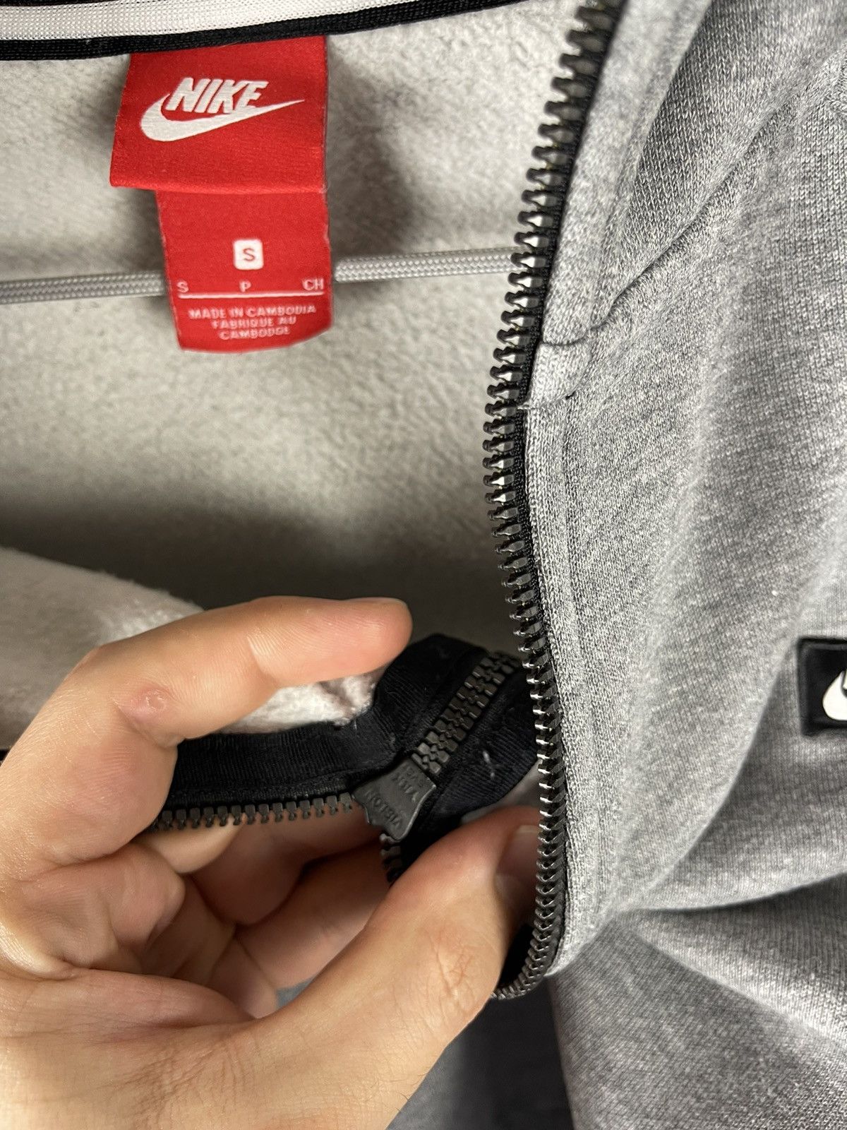 Nike Nike NSW Modern half zip hoodie grey Size US S / EU 44-46 / 1 - 11 Thumbnail