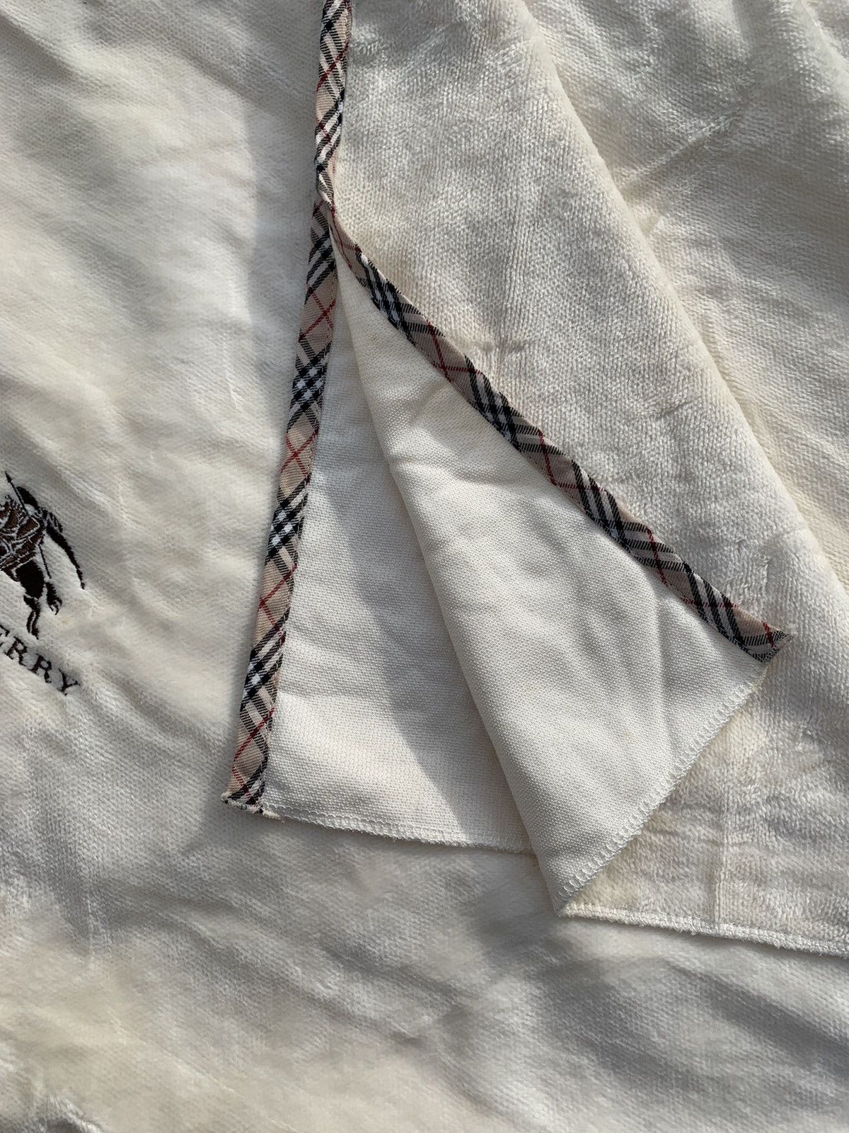 Burberry × Designer BURBERRY LONDON VELVET FLEECE BIG SIZE BLANKET Size ONE SIZE - 6 Thumbnail