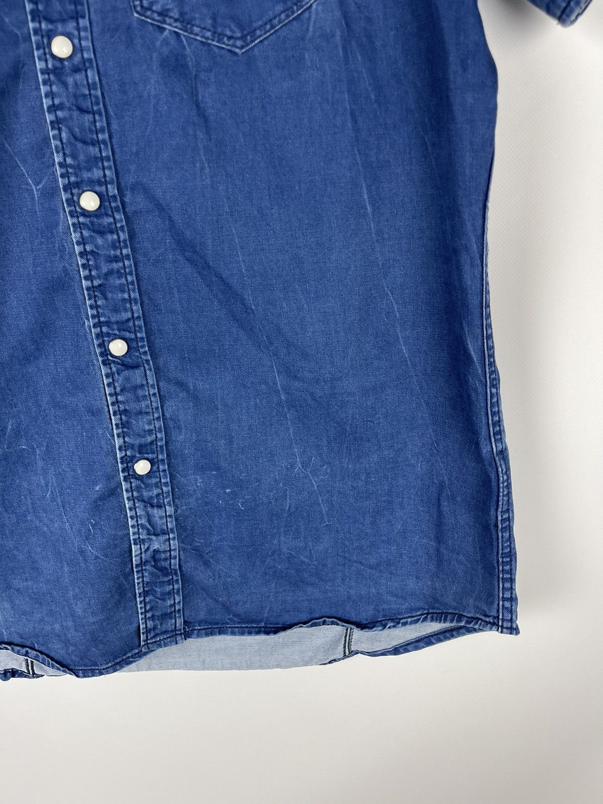 G-Star G-Star Raw Arc 3D denim faded shirt short sleeve Size US L / EU 52-54 / 3 - 4 Thumbnail