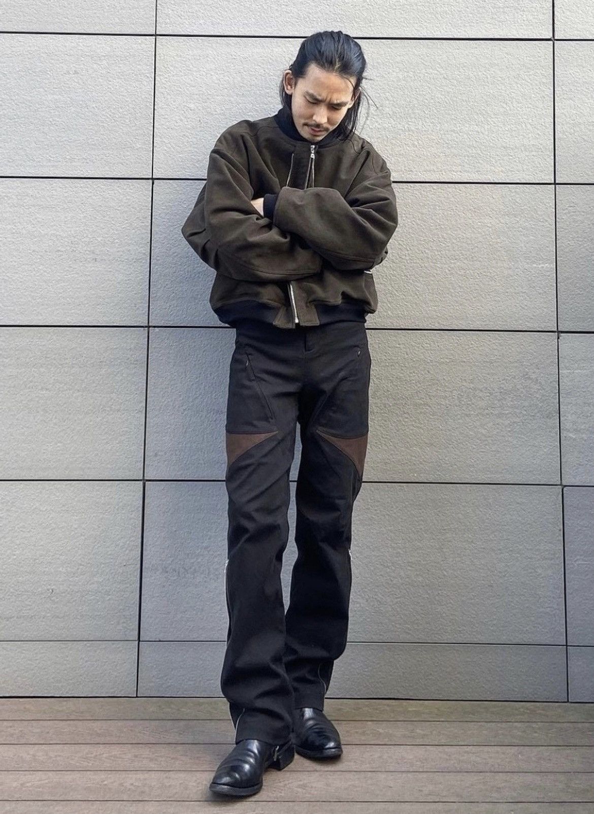 CMMAWEAR CMMAWEAR Calathea Curved Seam Trousers *ALTERED* | Grailed