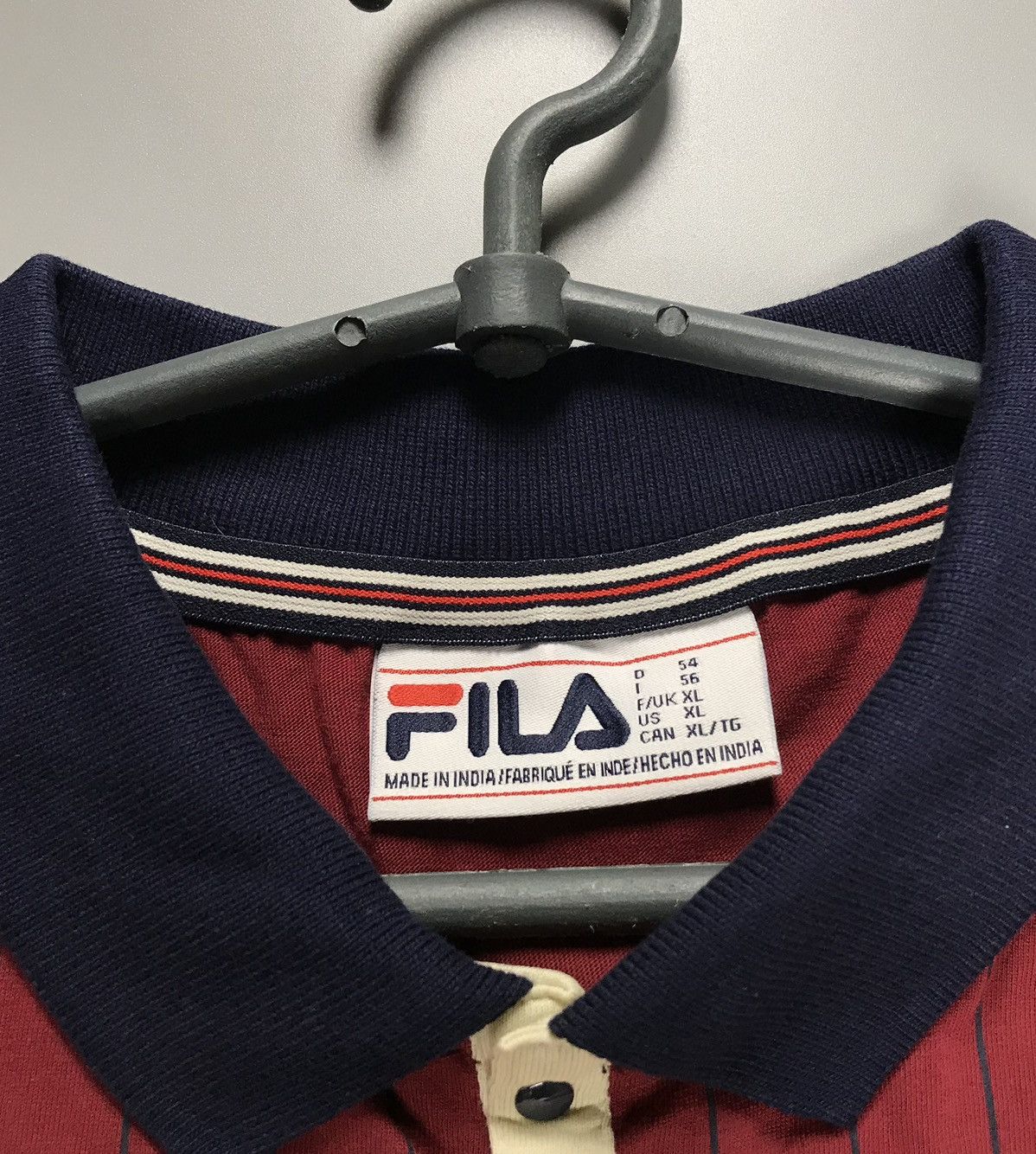 Fila Vintage Fila Fila Tennis Polo Short Sleeve Size US L / EU 52-54 / 3 - 4 Thumbnail