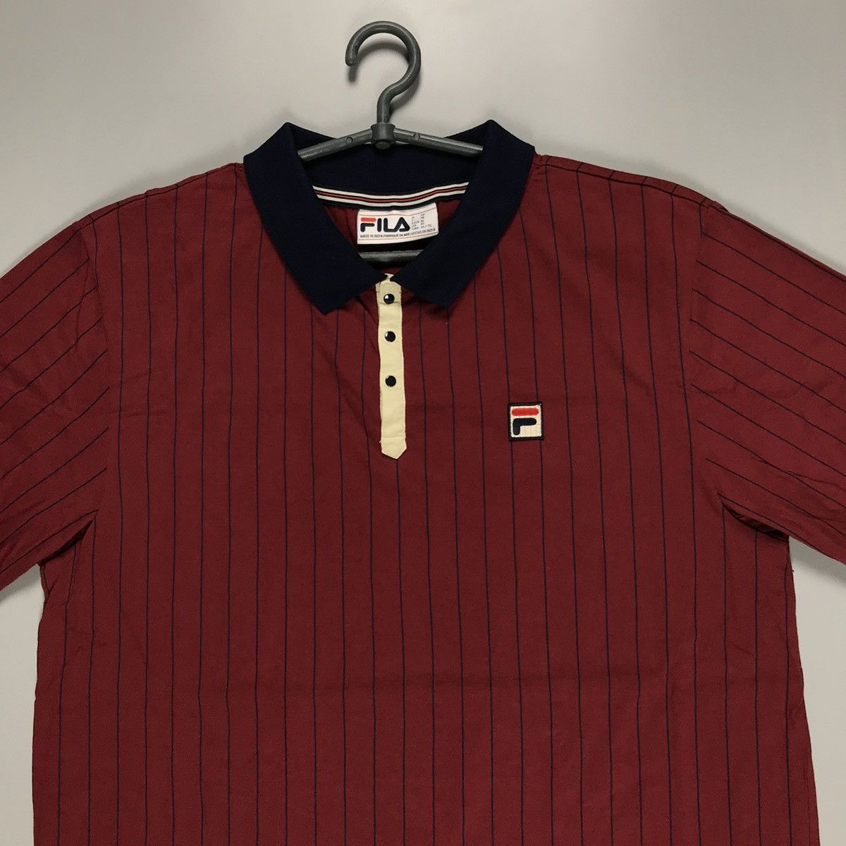 Fila Vintage Fila Fila Tennis Polo Short Sleeve Size US L / EU 52-54 / 3 - 2 Thumbnail