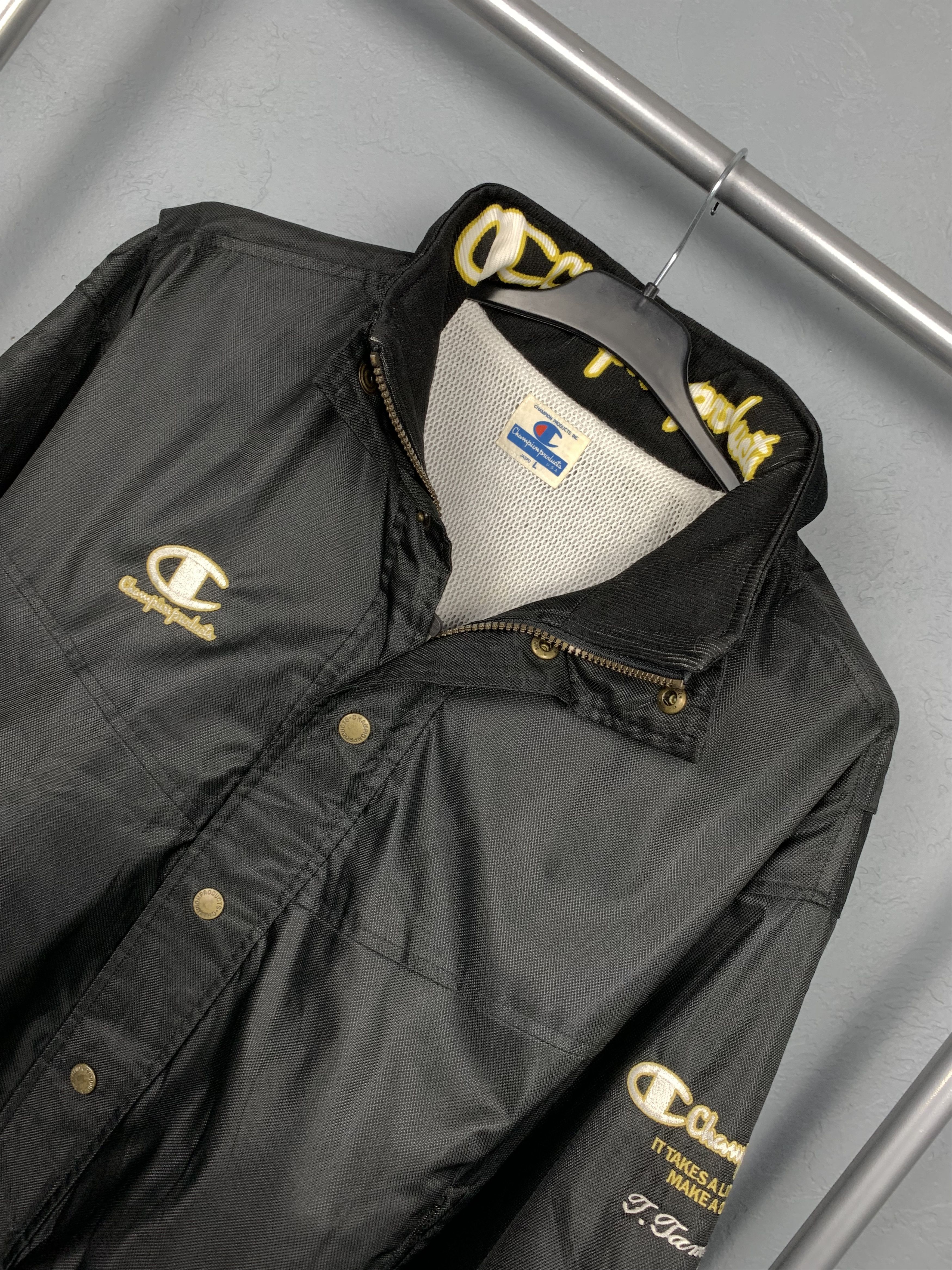 Champion Champion Products USA Logo Coach Windbreaker Jacket Size US L / EU 52-54 / 3 - 2 Thumbnail