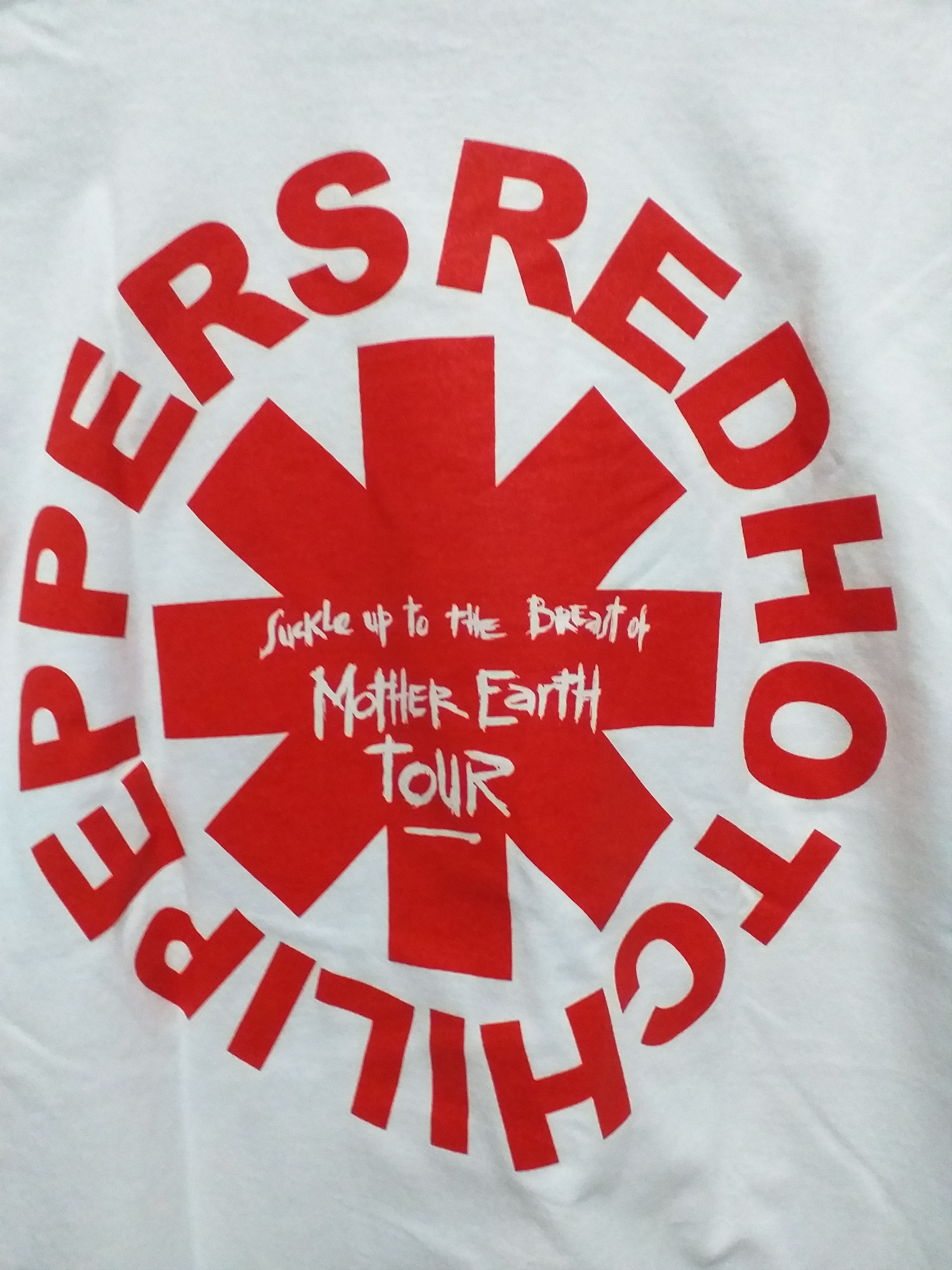 Band Tees Red hot Chili peppers Mother Milk T Shirt Size US L / EU 52-54 / 3 - 5 Thumbnail