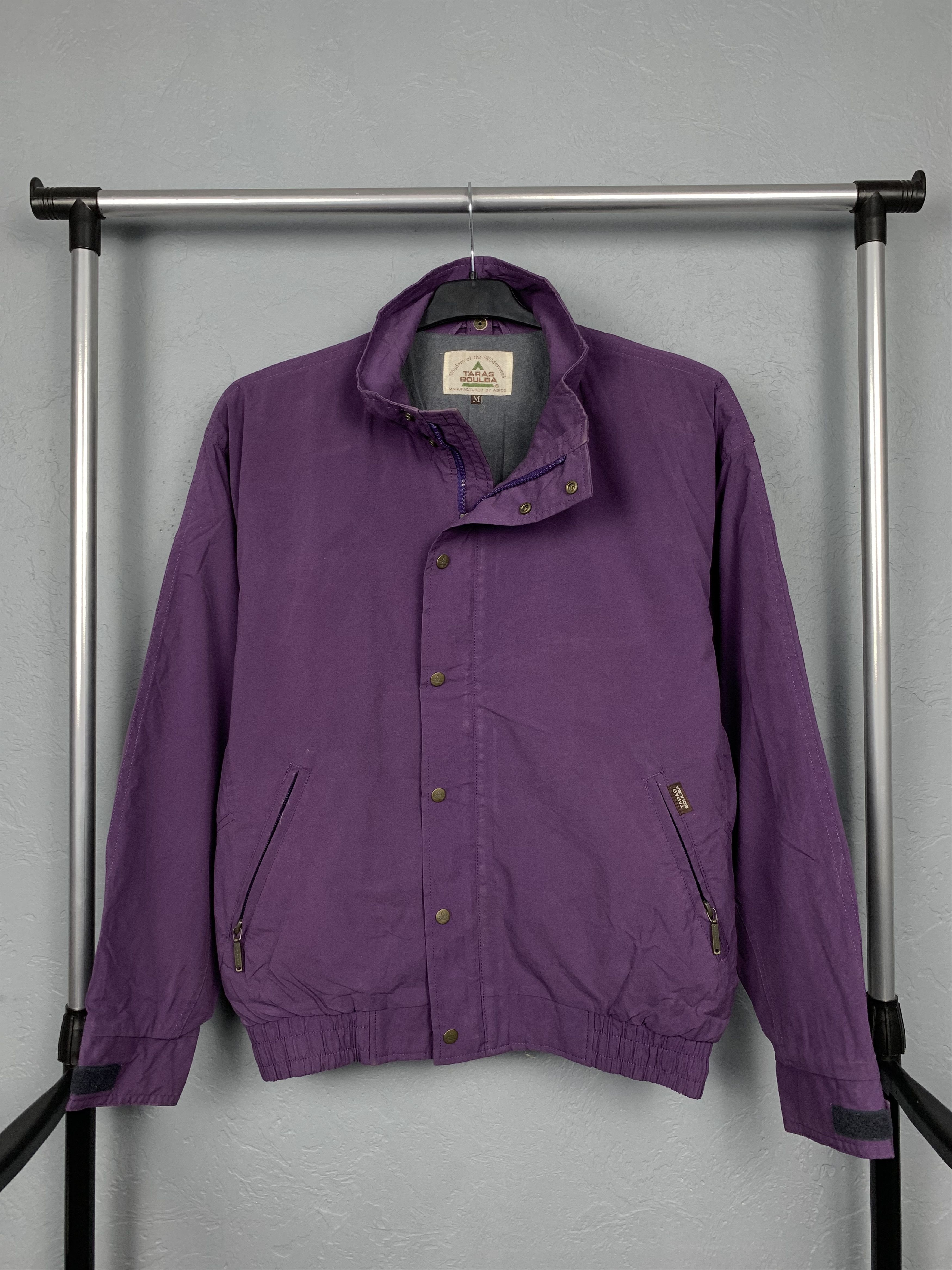 Asics Taras Boulba by Asics 90s Vintage Mens Jacket Size US M / EU 48-50 / 2 - 1 Thumbnail