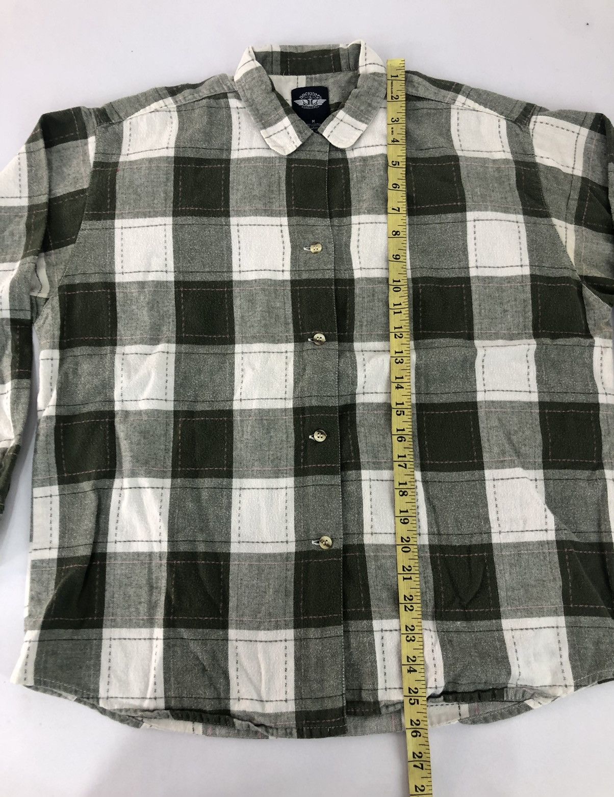 Dockers × Flannel × Vintage Vintage Dockers Flannel Plaid Checked Single Pocket Design Size US L / EU 52-54 / 3 - 5 Thumbnail