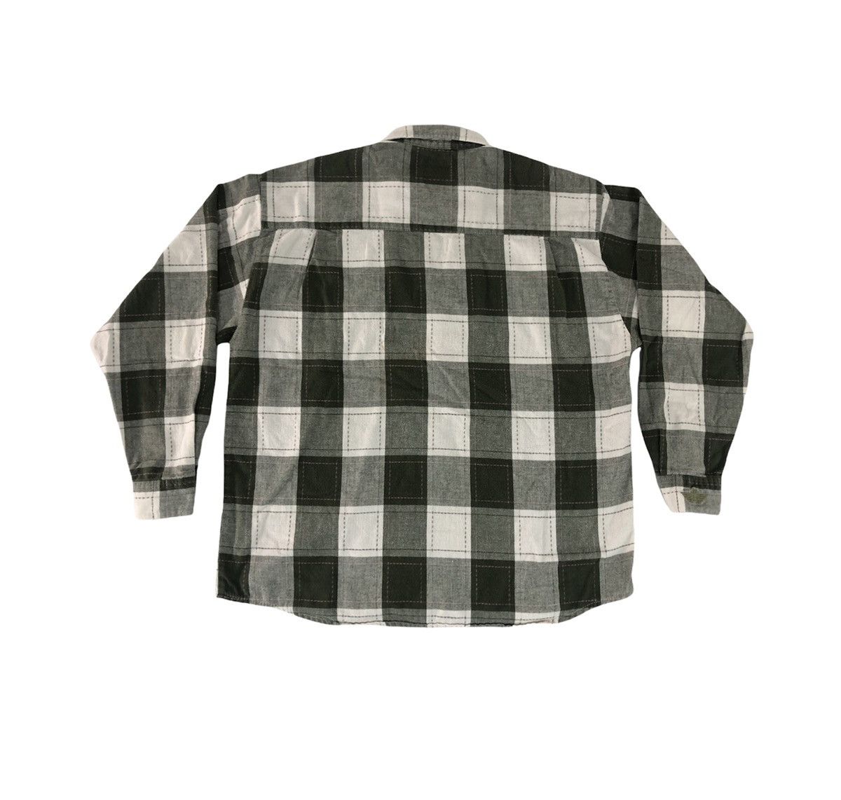 Dockers × Flannel × Vintage Vintage Dockers Flannel Plaid Checked Single Pocket Design Size US L / EU 52-54 / 3 - 2 Thumbnail