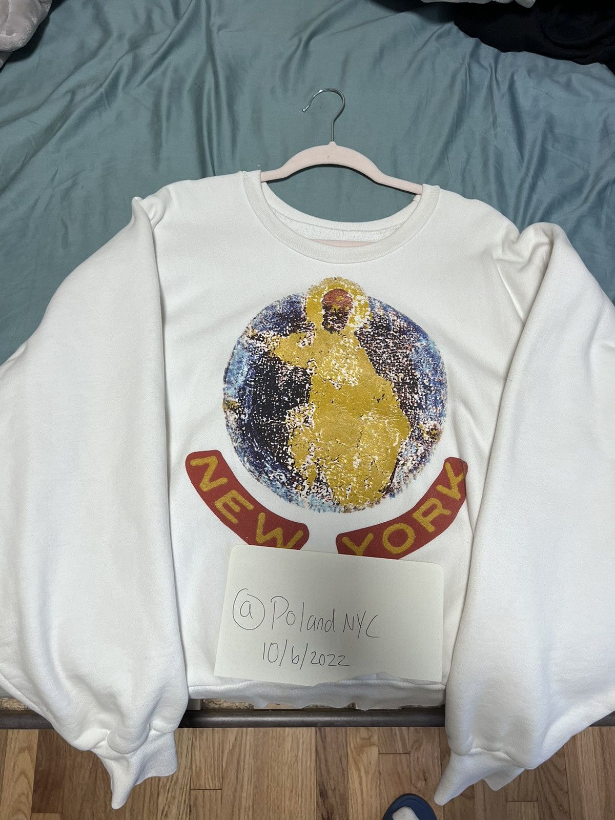 Kanye West Jesus Is King Painting II Crewneck outlet Size M