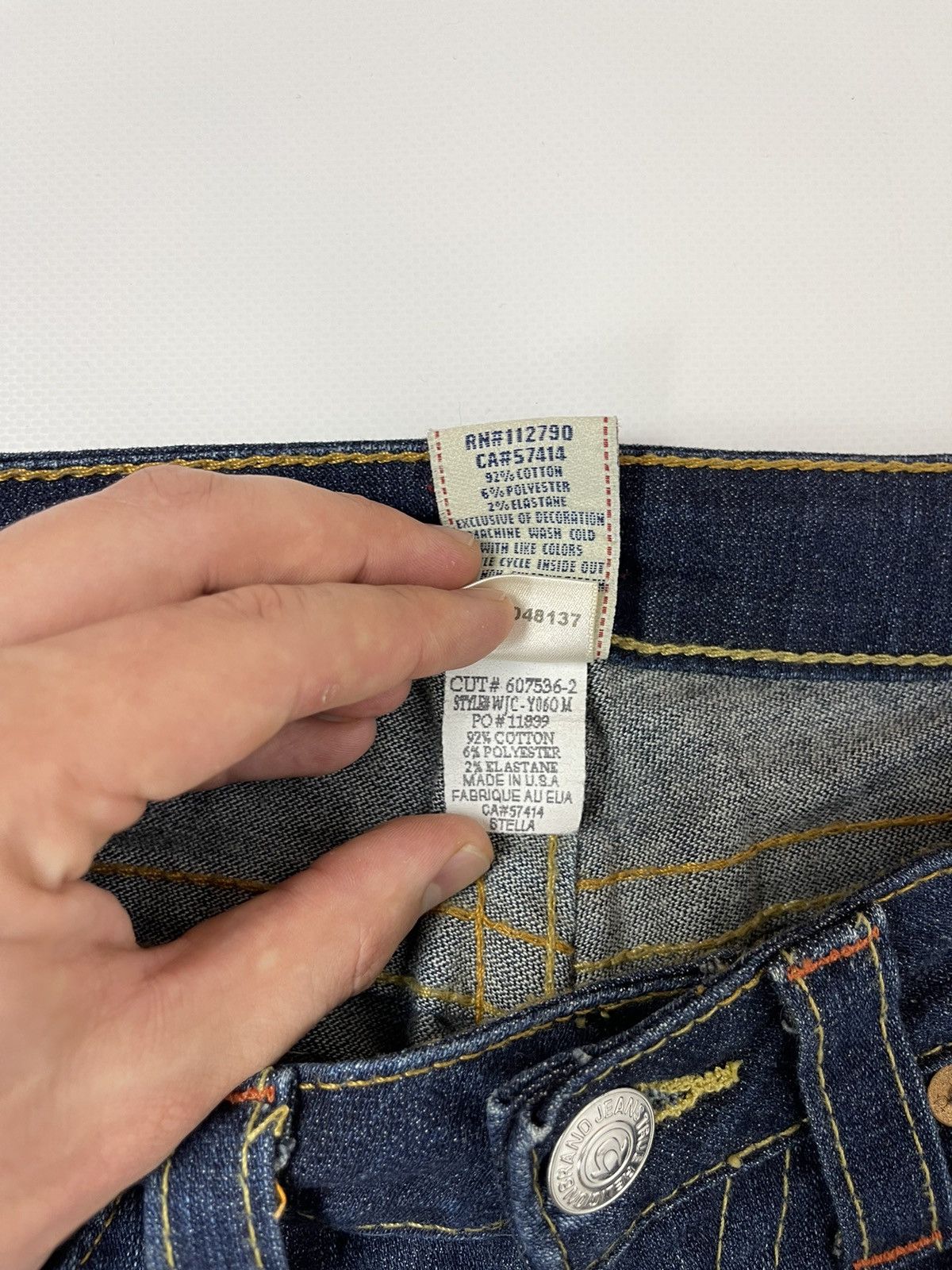 True Religion True Religion Stella skinny denim jeans pants Size 27" / US 4 / IT 40 - 14 Thumbnail
