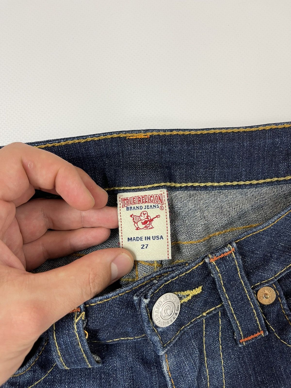 True Religion True Religion Stella skinny denim jeans pants Size 27" / US 4 / IT 40 - 12 Thumbnail