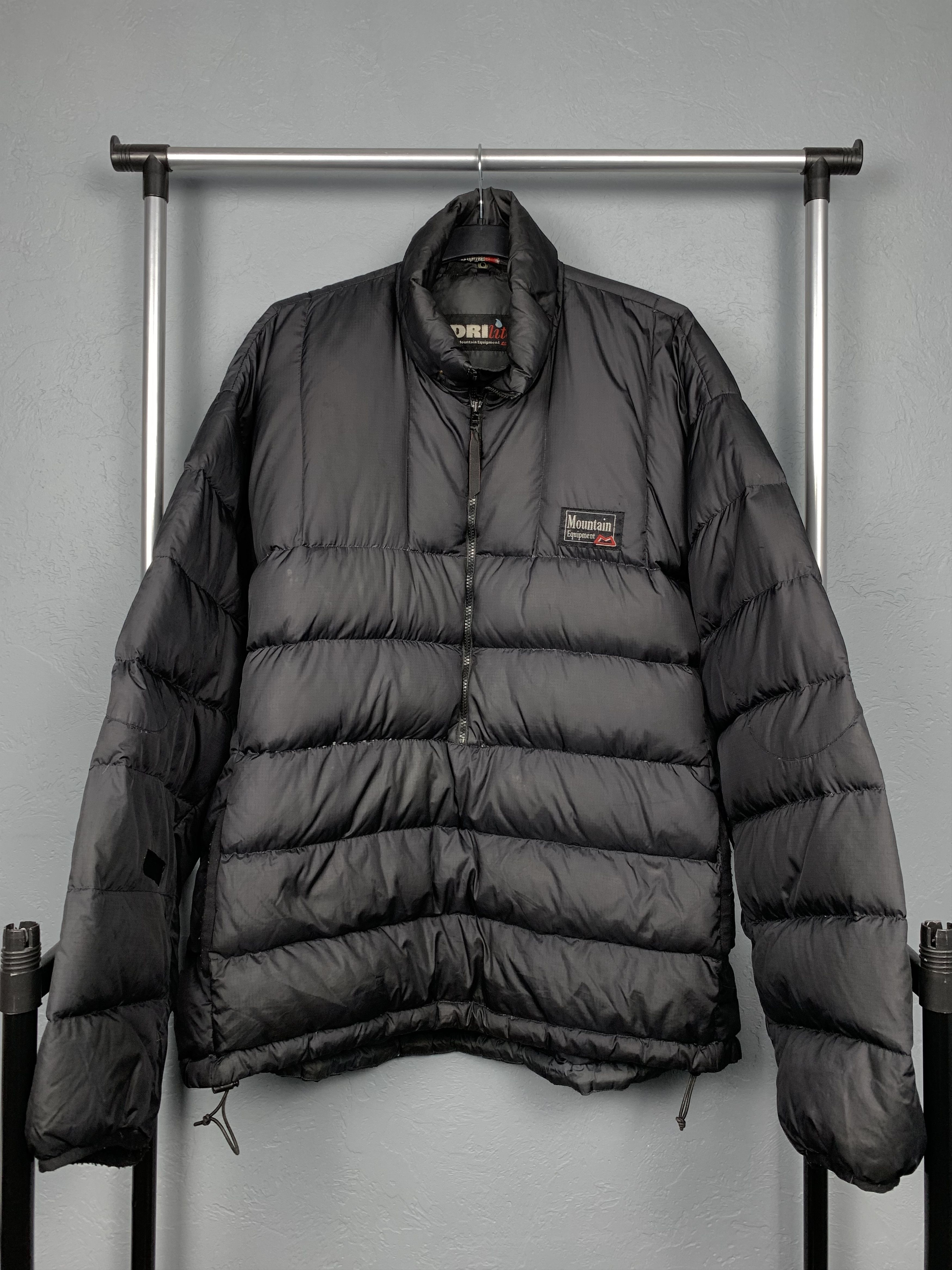 image of Mountain Equipment Co Op x Outdoor Life Mountain Equipment Down Anorak Puffer Light Jacket in Black