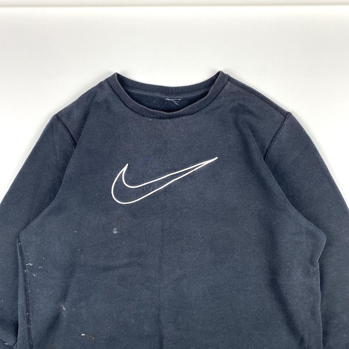 Nike 🦷 Vintage Nike Distressed Sweatshirt Size US M / EU 48-50 / 2 - 3 Thumbnail