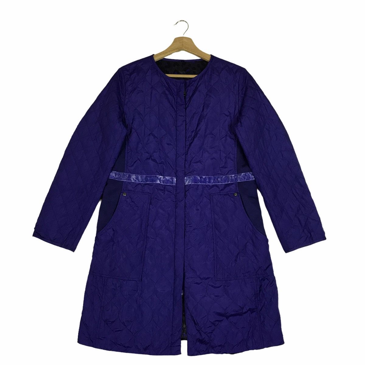 Vintage Sonia Rykiel Quilted Trench Coat Jacket