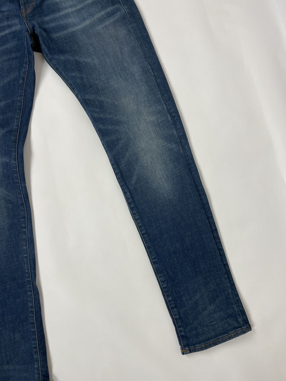 G-Star G-Star Raw 3301 Slim faded denim jeans pants Size US 33 - 14 Thumbnail