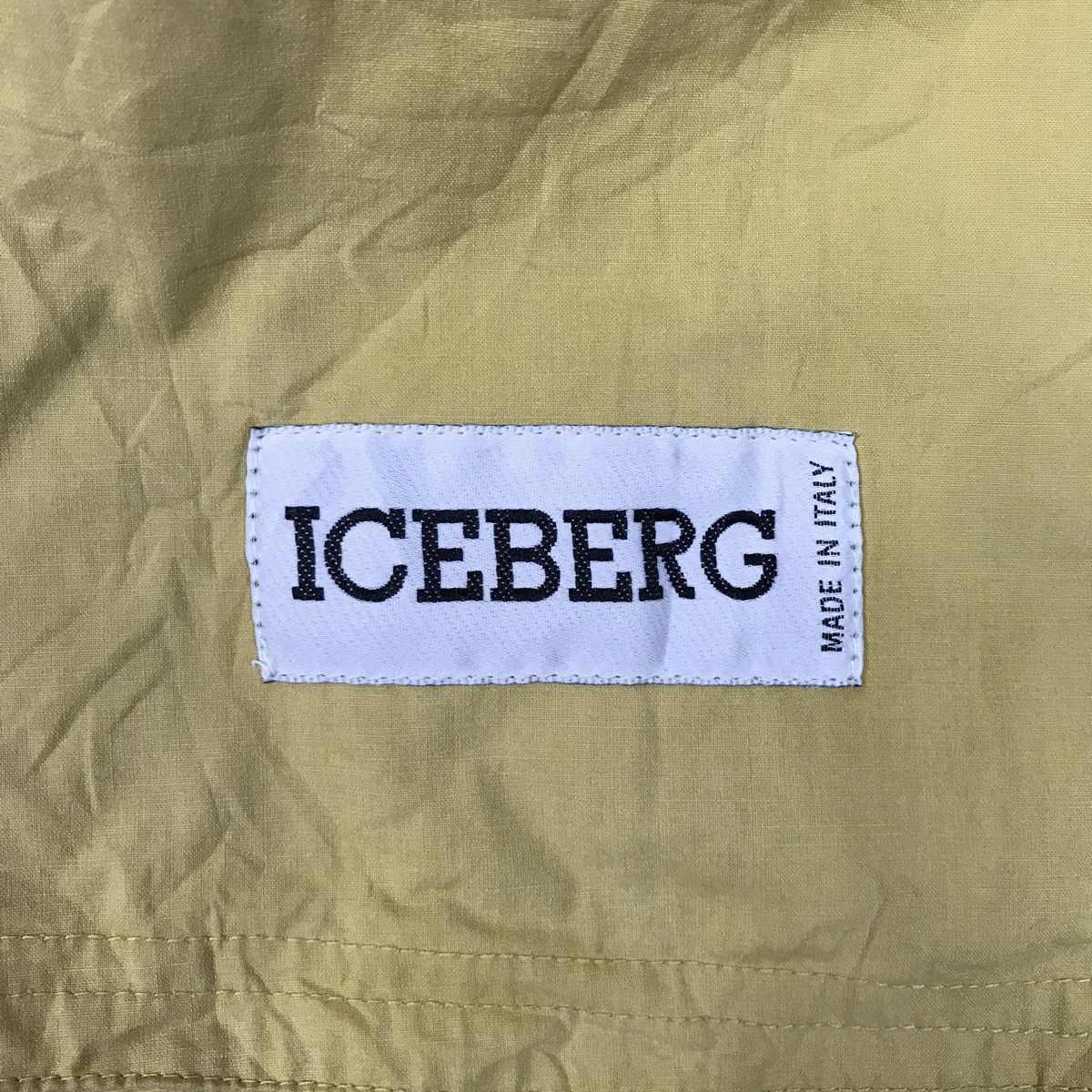 Vintage ICEBERG Italy ‘Money Stencil United State’ Trench