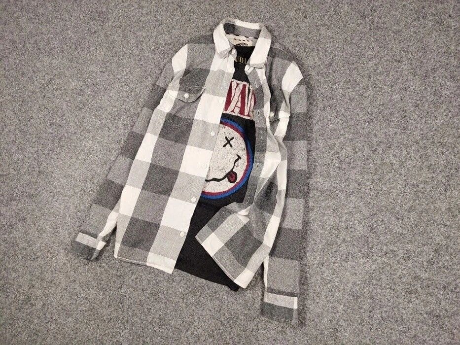 Flannel Vintage Flannel Shirt Checkered Travis Scott Style Hype Size US L / EU 52-54 / 3 - 7 Thumbnail