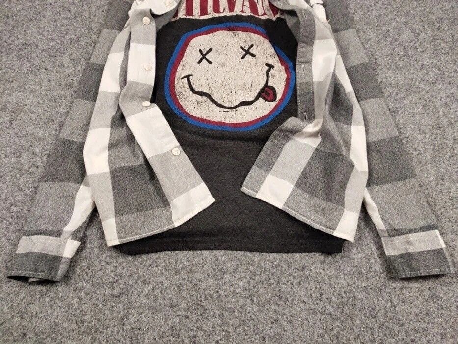 Flannel Vintage Flannel Shirt Checkered Travis Scott Style Hype Size US L / EU 52-54 / 3 - 5 Thumbnail