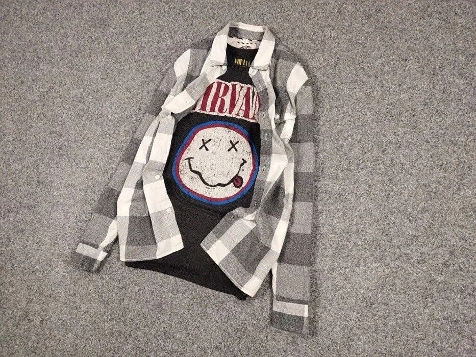 Flannel Vintage Flannel Shirt Checkered Travis Scott Style Hype Size US L / EU 52-54 / 3 - 3 Thumbnail