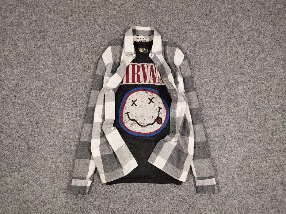Flannel Vintage Flannel Shirt Checkered Travis Scott Style Hype Size US L / EU 52-54 / 3 - 1 Thumbnail