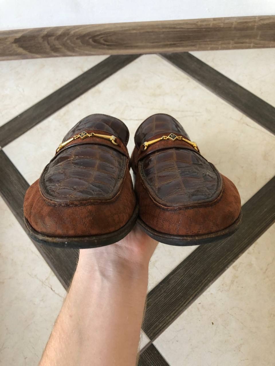 Leather Moccasin Henderson Sizes 44 Loafer Size US 11 / EU 44 - 4 Thumbnail