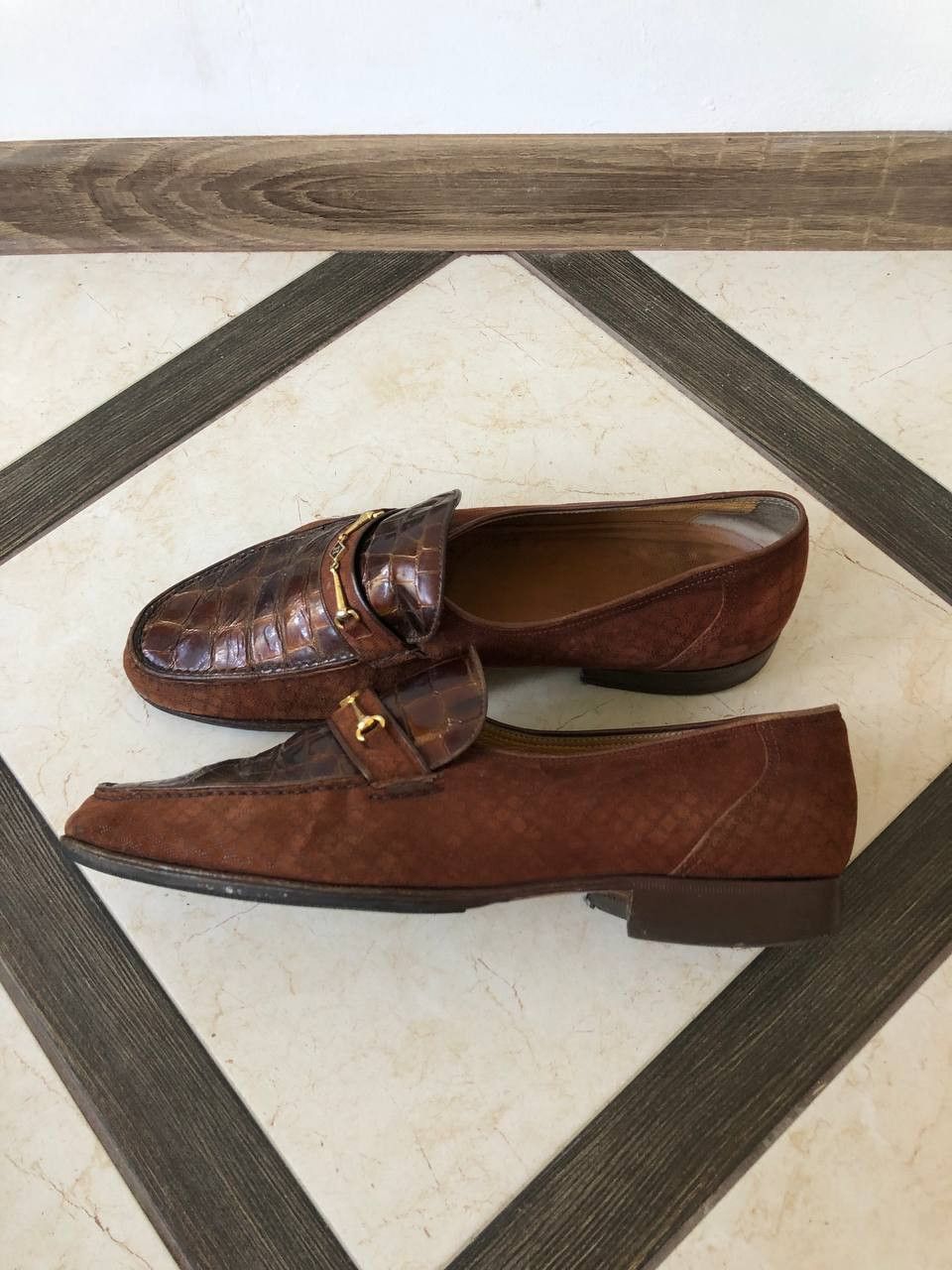 Leather Moccasin Henderson Sizes 44 Loafer Size US 11 / EU 44 - 3 Thumbnail
