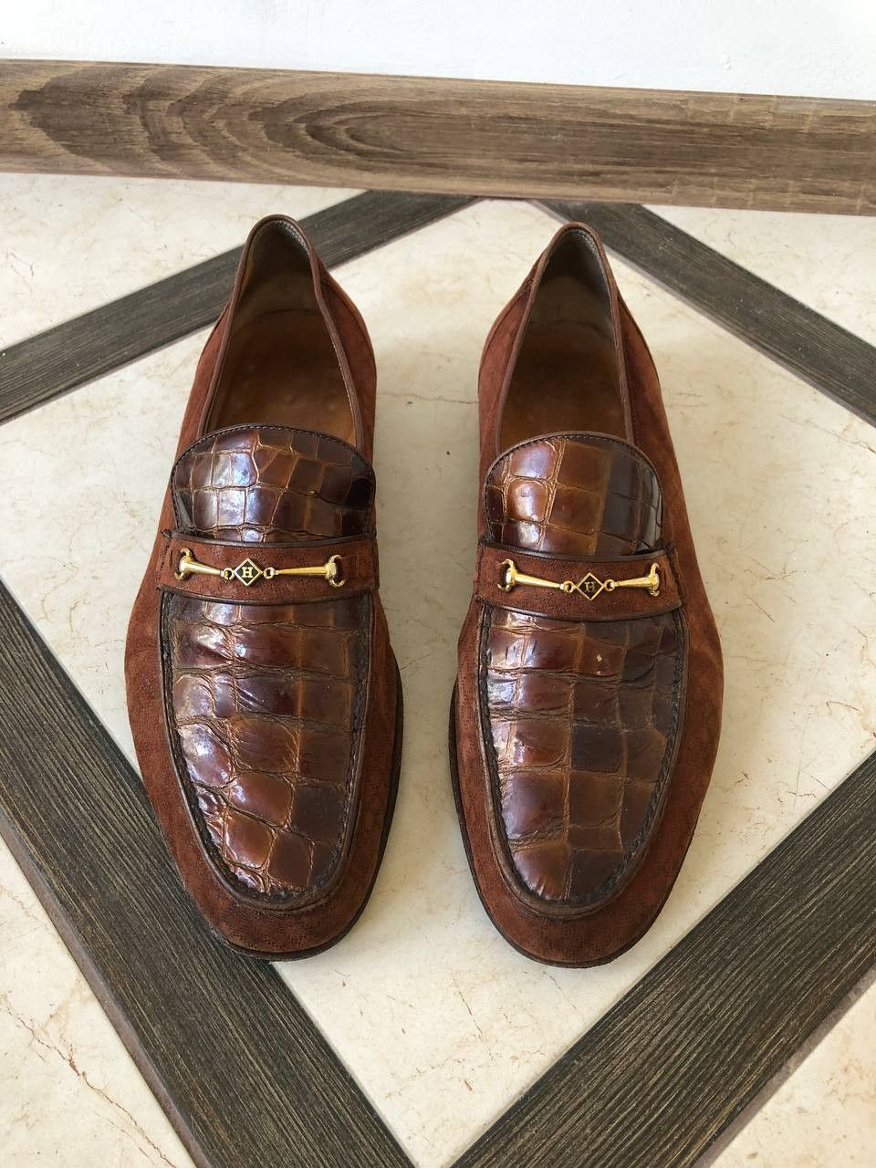 Leather Moccasin Henderson Sizes 44 Loafer Size US 11 / EU 44 - 1 Thumbnail
