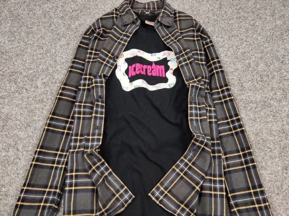 Flannel Vintage Flannel Shirt Checkered Travis Scott Style Hype Size US M / EU 48-50 / 2 - 10 Thumbnail