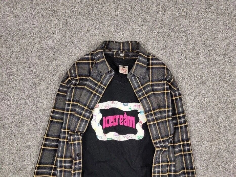 Flannel Vintage Flannel Shirt Checkered Travis Scott Style Hype Size US M / EU 48-50 / 2 - 8 Thumbnail