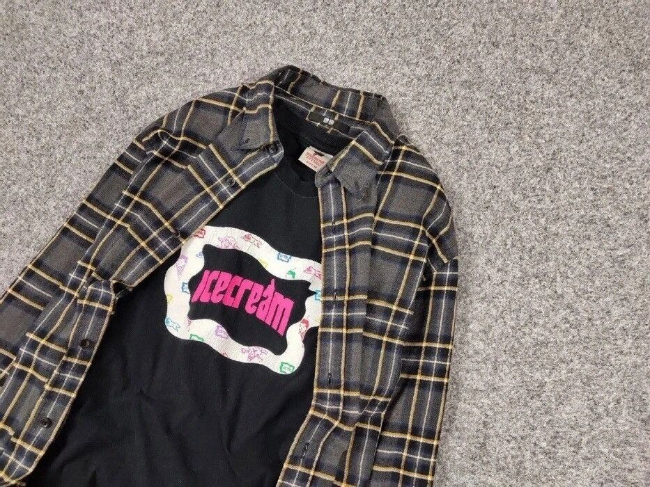 Flannel Vintage Flannel Shirt Checkered Travis Scott Style Hype Size US M / EU 48-50 / 2 - 4 Thumbnail