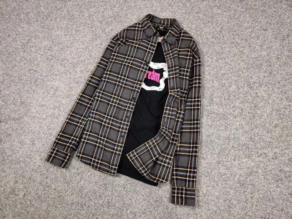 Flannel Vintage Flannel Shirt Checkered Travis Scott Style Hype Size US M / EU 48-50 / 2 - 11 Thumbnail