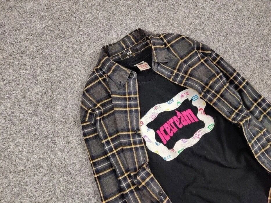 Flannel Vintage Flannel Shirt Checkered Travis Scott Style Hype Size US M / EU 48-50 / 2 - 7 Thumbnail