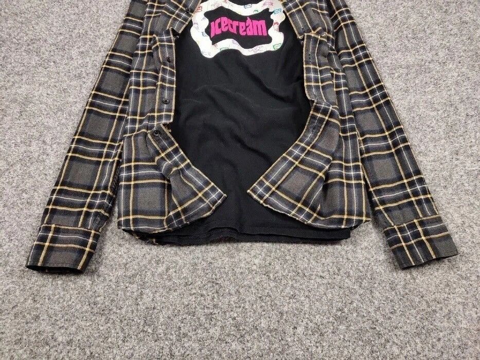 Flannel Vintage Flannel Shirt Checkered Travis Scott Style Hype Size US M / EU 48-50 / 2 - 9 Thumbnail