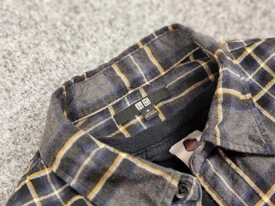 Flannel Vintage Flannel Shirt Checkered Travis Scott Style Hype Size US M / EU 48-50 / 2 - 16 Thumbnail