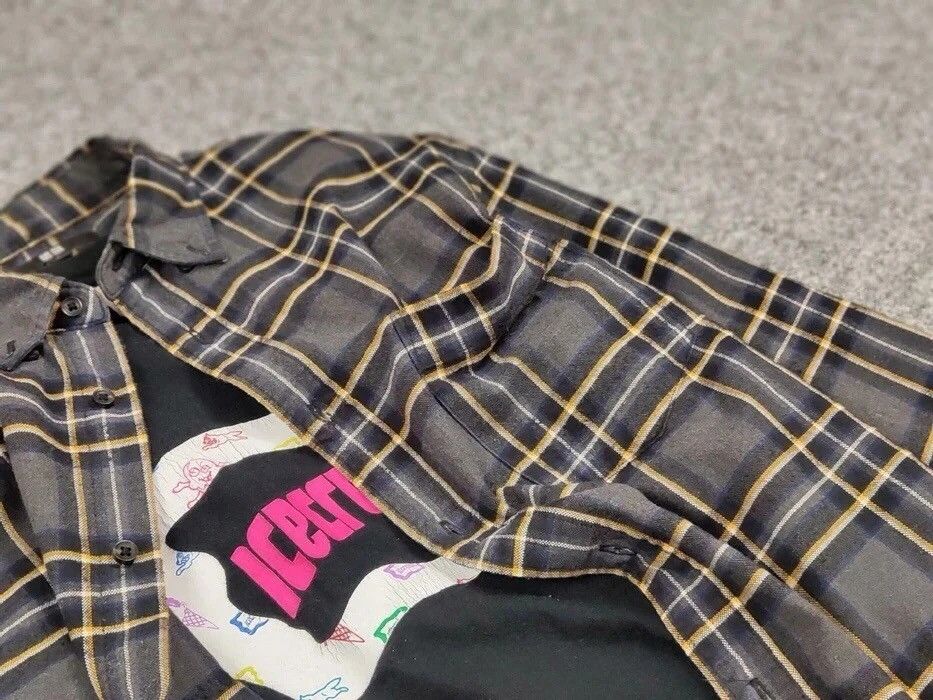Flannel Vintage Flannel Shirt Checkered Travis Scott Style Hype Size US M / EU 48-50 / 2 - 15 Thumbnail