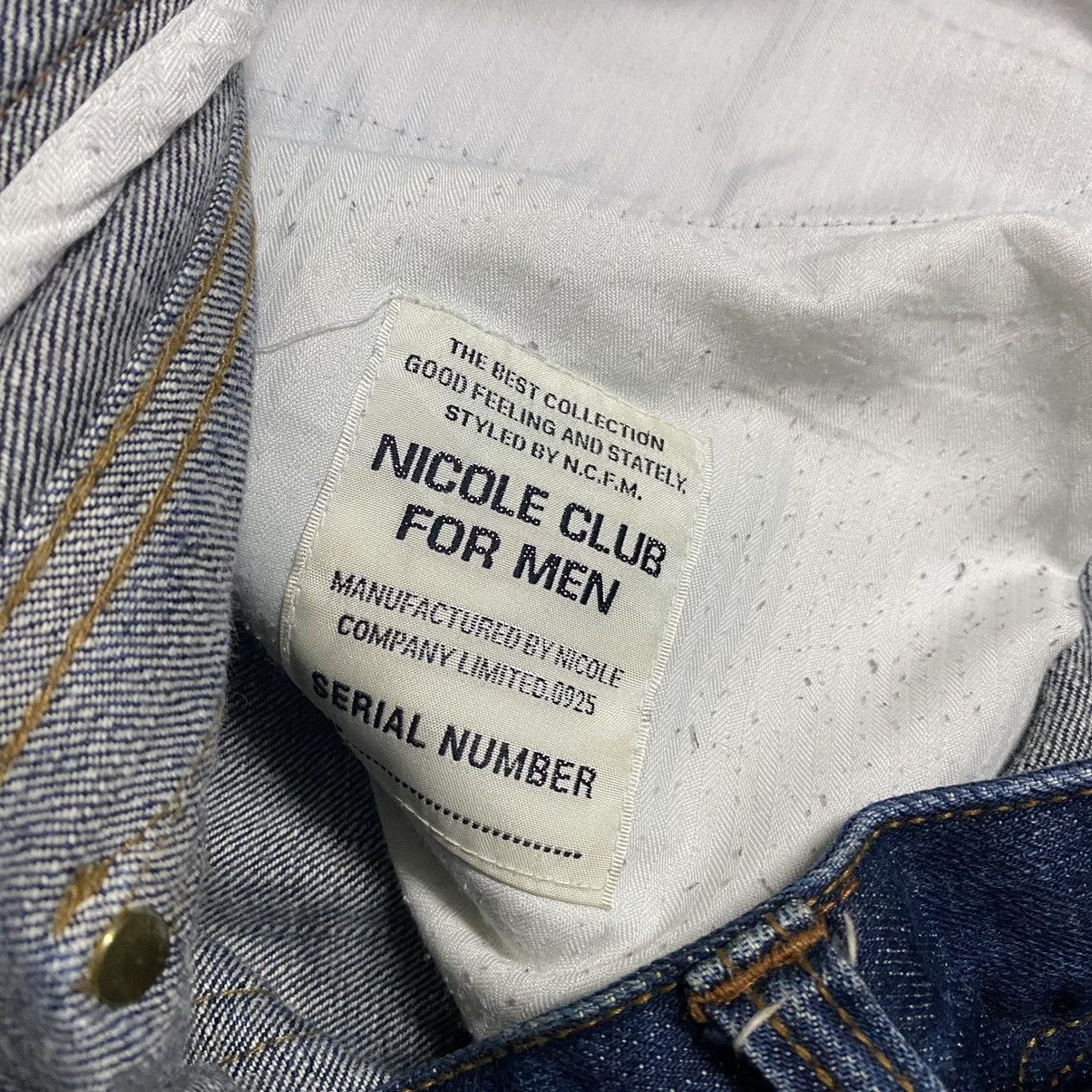 Nicole Club Nicole Club For Men Denim Double Waist Flare Jeans Size US 34 / EU 50 - 19 Thumbnail