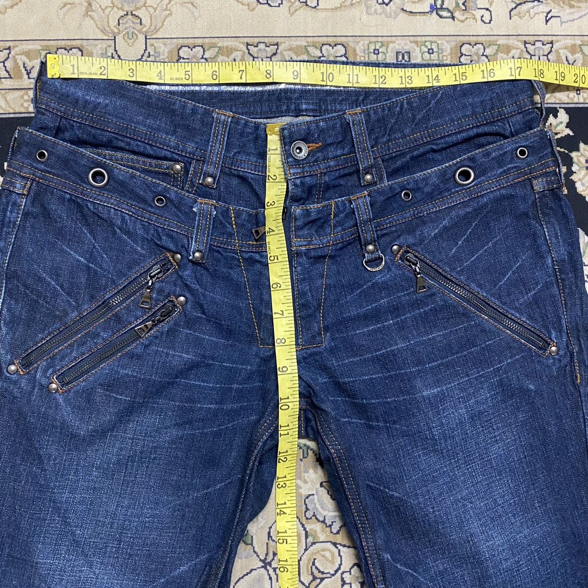 Nicole Club Nicole Club For Men Denim Double Waist Flare Jeans Size US 34 / EU 50 - 21 Thumbnail