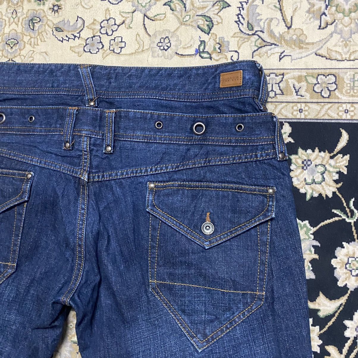 Nicole Club Nicole Club For Men Denim Double Waist Flare Jeans Size US 34 / EU 50 - 12 Thumbnail